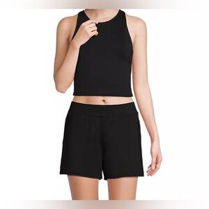 Women's High Neck Racerback Midkini Top